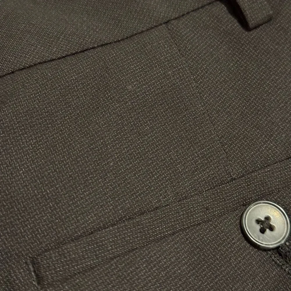 Apt. 9 Extra-Slim Fit Black Gray Dress Suit Pants Men’s 28/30